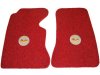1957 C1 Corvette Floor Mats with Logo Embroidered